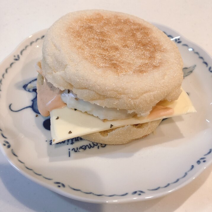 朝マック風 エッグハムチーズマフィン レシピ 作り方 By たいがまま 楽天レシピ